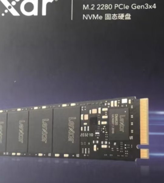 Lexar NM620 NVMe M.2 512GB SSD (до 3500MB/s)