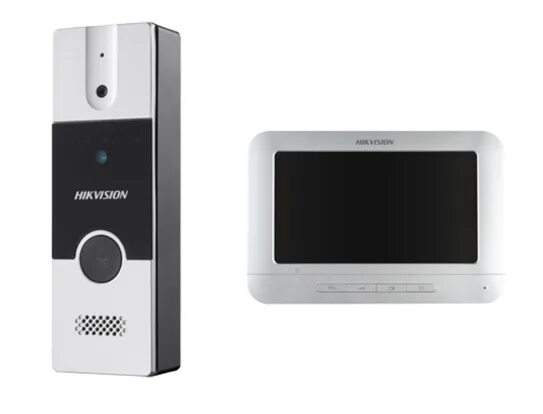 Аналоговый Видеодомофон Hikvision DS-KIS202T(O-STD)