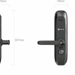EZVIZ Умный замок с отпечатком CS-L2-11FCP (A0) (BLACK)