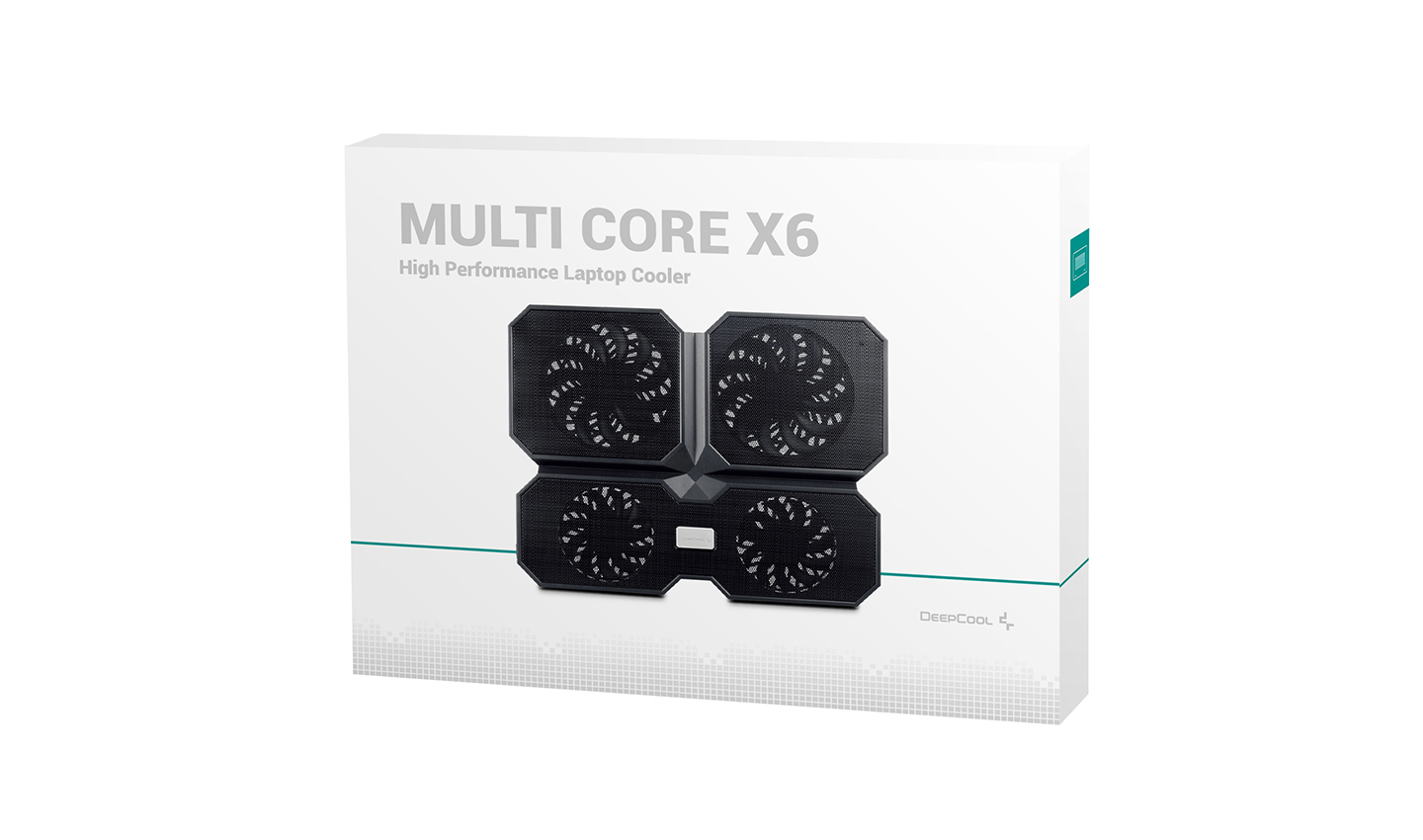 NOTEBOOK COOLER MULTI CORE X6