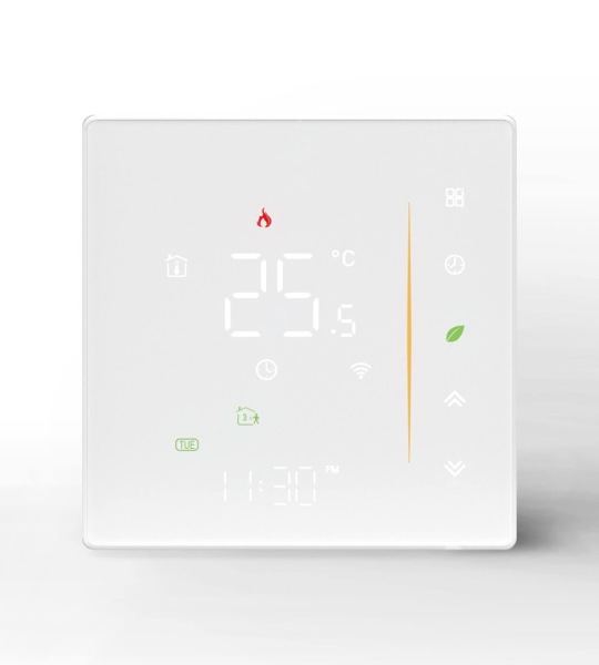 MOES WHT-S01-GB-BK-MS/WiFi electric Heating Thermostat;White;With Only Internal Sensor