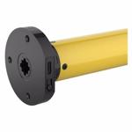 MOES ZC-AM25-MS Smart Curtain Motor/Zigbee 25 Built-in Adapter Curtain Motor; 2 Core; DC Motor; Pipe