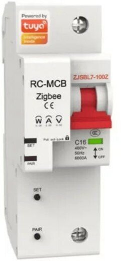 MOES ZCB-SC-1P80-EN ZigBee circuit breaker/ZigBee circuit breaker ；1P,80A