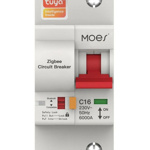 MOES ZCB-SC-2P80-EN ZigBee circuit breaker/ZigBee circuit breaker ；2P,80A
