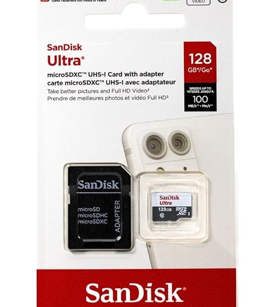 SanDisk microSD Class 10 128GB
