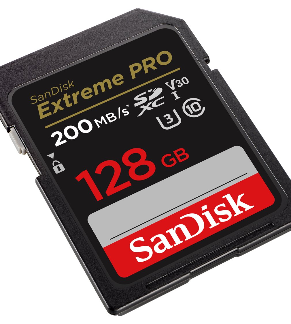 SD CARD PRO 128GB / 200MBs