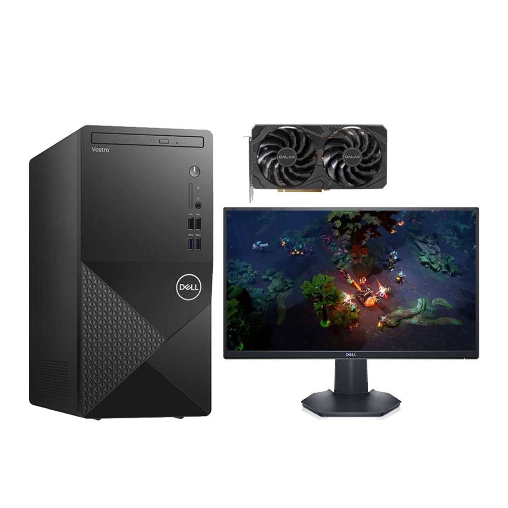 Dell Vostro 3888 i3‑10th / 4GB / 1TB + 24"