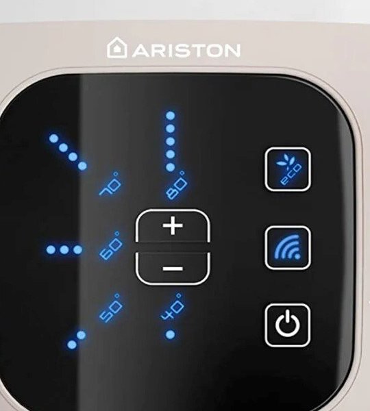 ARISTON VELIS 80L Sensor — накопительный водонагреватель, белый
