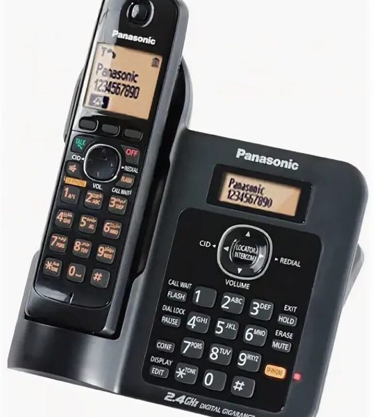 PANASONIC KX-TG3811 (KX-T3811) — беспроводной (DECT) домашний телефон, с Caller ID