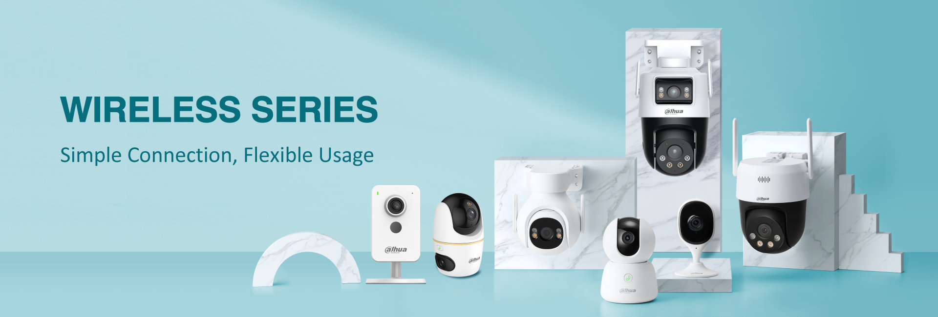 Wi-Fi камера купольная Dahua DH-IPC-HDW1230DT-SAW