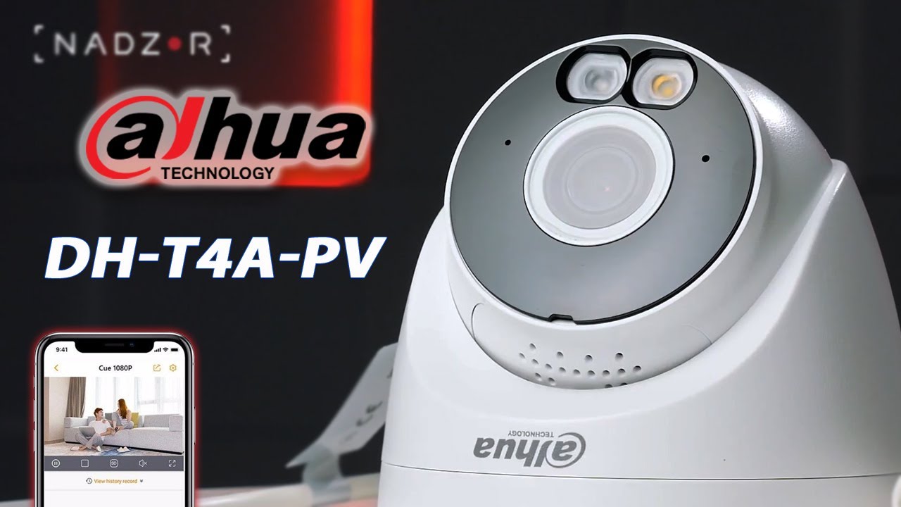 Wi-Fi камера купольная Dahua DH-T4A-PV