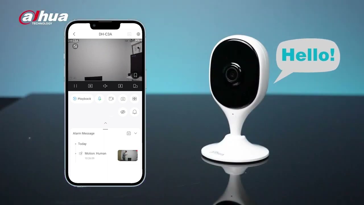 WIFI видеокамера Dahua DH-C3A