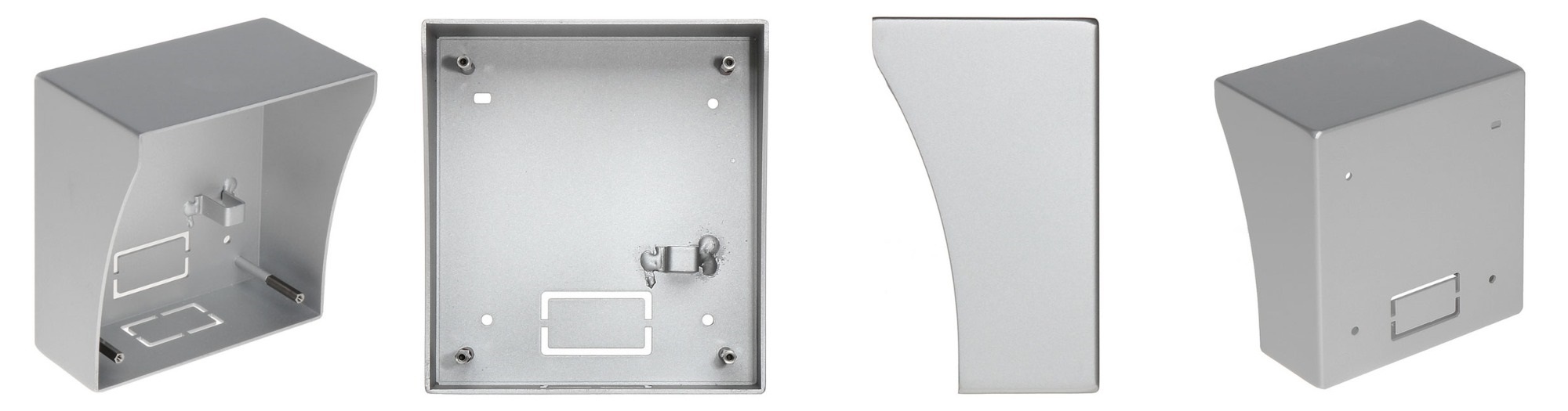 Металлическая рамка Dahua VTOF003 для подключения 3‑х модульных вызывных панелей VTO2000