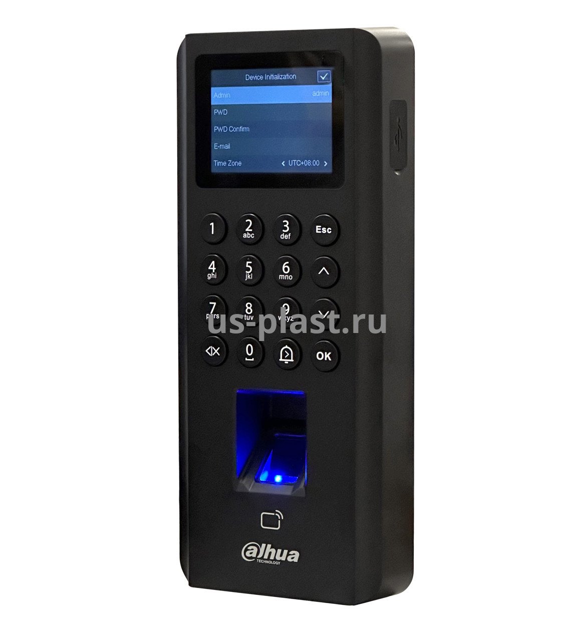 Автономный RFID‑считыватель Dahua DHI‑ASI2212J‑DPW, 2‑канальный, PoE