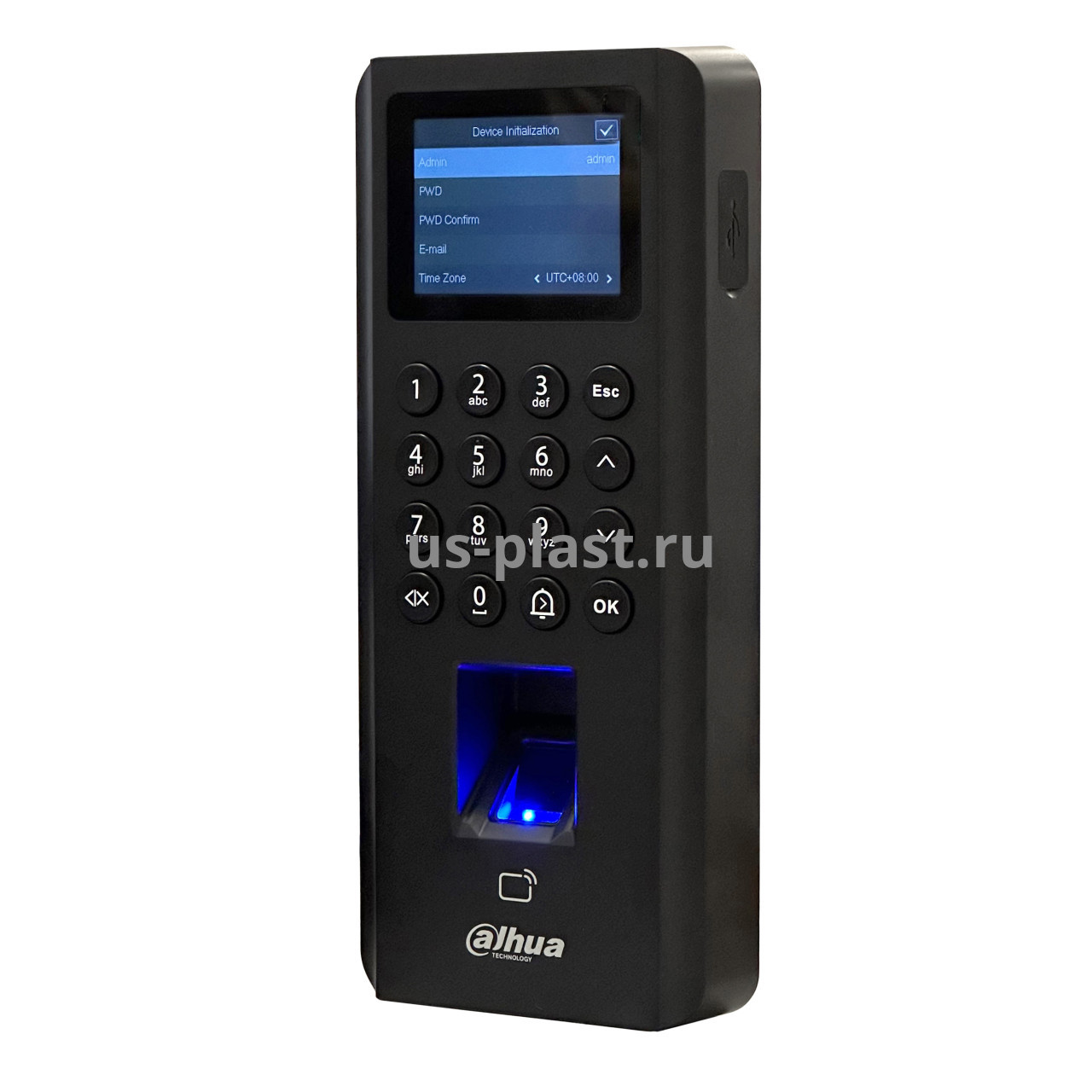 Автономный RFID‑считыватель Dahua DHI‑ASI2212J‑DPW, 2‑канальный, PoE