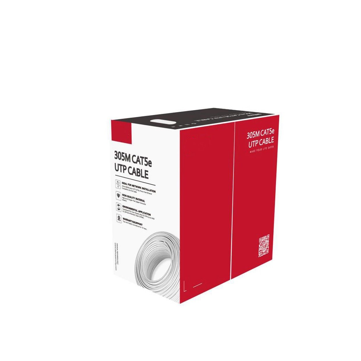 Сетевой кабель Dahua DH-PFM922I-5EUN-C-V2 UTP CAT5 305m