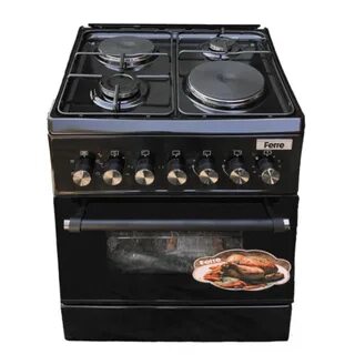 Плита комбинированная  Кристал 6022-Bl