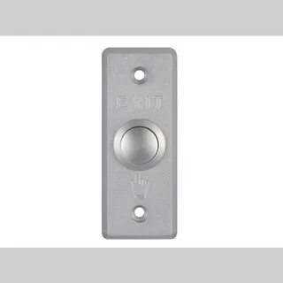 СКУД DS-K7P02 Кнопка металлическая узкая