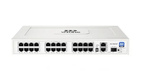 СВИTЧ Wi-Tek WK-PS227GF 10/100Mb 24p POE+2p uplink Gb