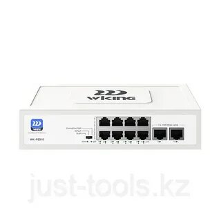 СВИTЧ Wi-Tek WK-PS310 1Gb 8p POE+2p uplink