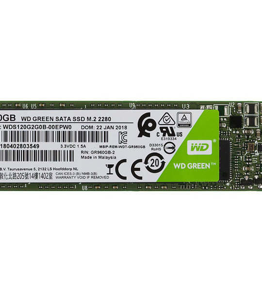 WD M2 Green 120gb