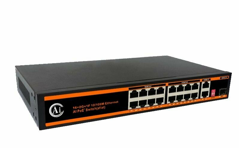 POE ND-APG1621  16POE/100/1000Mbs  Full Gigabyte