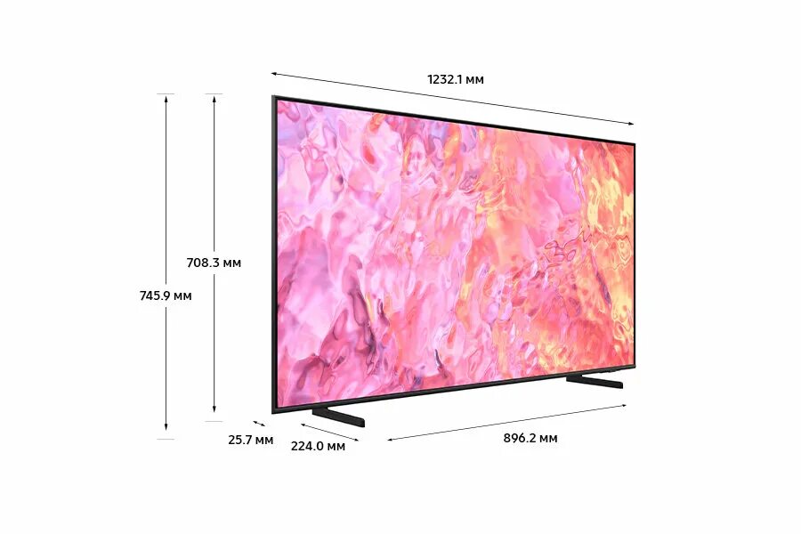 SAMSUNG QE65Q60C AUXCE LED TV
