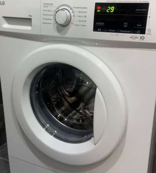 СТИР МАШИНА   LG  F2J3NS0W  6KG