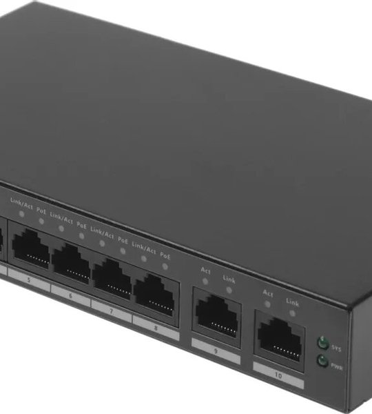 POE коммутатор Dahua DH-CS4009-8ET1GT-110