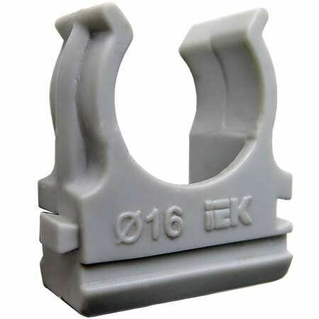 Держатель с защёлкой (гофра 16)iek