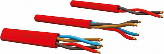 Кабель для систем пожарной и охранной сигнализации КПСВВнг-LS 2х2х0,80мм