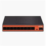 Коммутатор PoE Wi-Tek WI-PS309GFH 8GE+1GE+1SFP