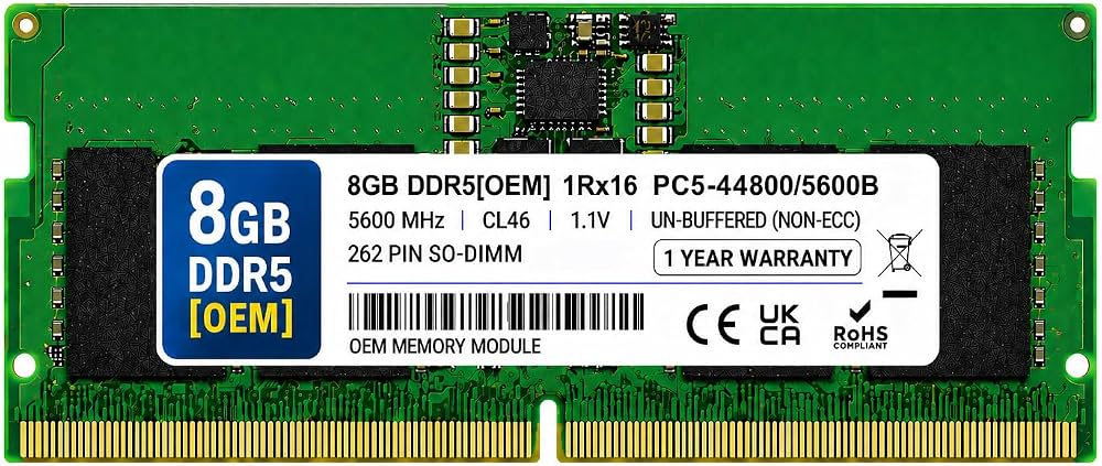 Oem Laptop 8/5600 DDR5