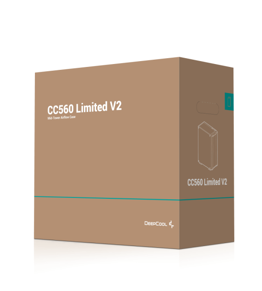 Корпус (CASE) DeepCool CC560 Limited V2