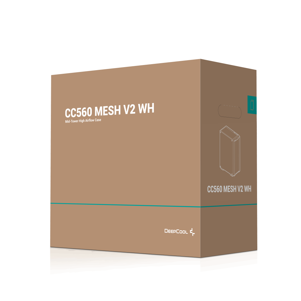 Корпус (CASE) CC560 MESH V2 4F WH/BK