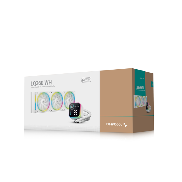 DeepCool LIQUID COOLER LQ360 WH/BK