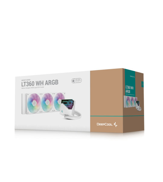 DeepCool LIQUID COOLER LT360 ARGB WHITE