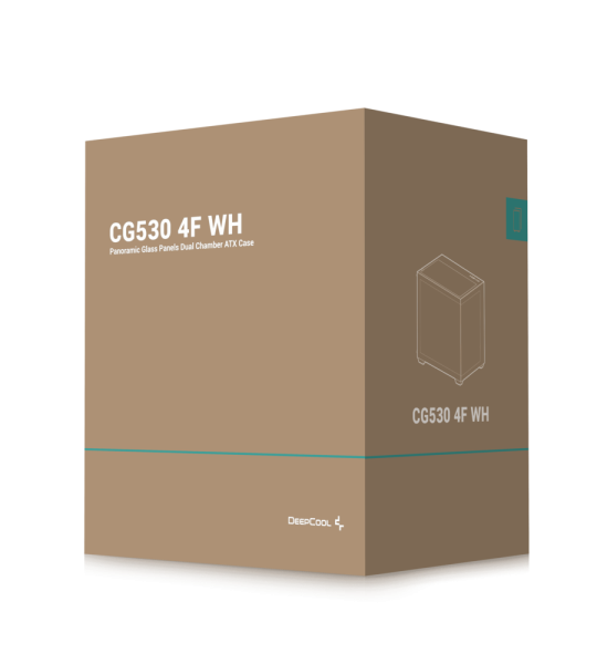 Корпус DeepCool (CASE) CG530 4F WH/BK