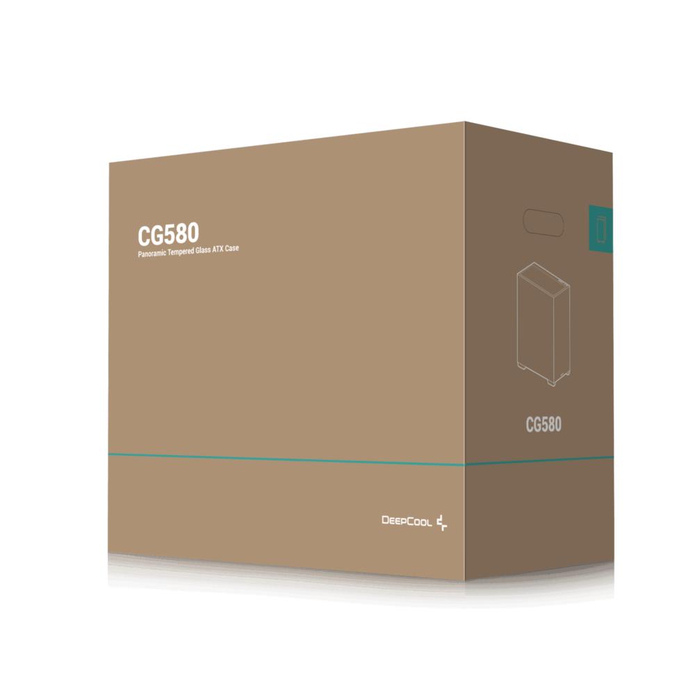 Корпус (CASE) DeepCool CG580 BK/WH