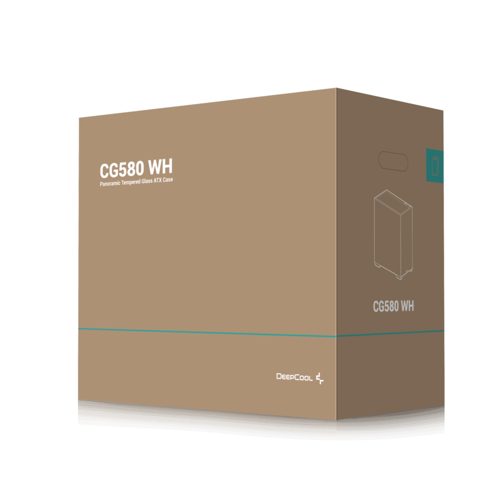 Корпус (CASE) DeepCool CG580 WHITE