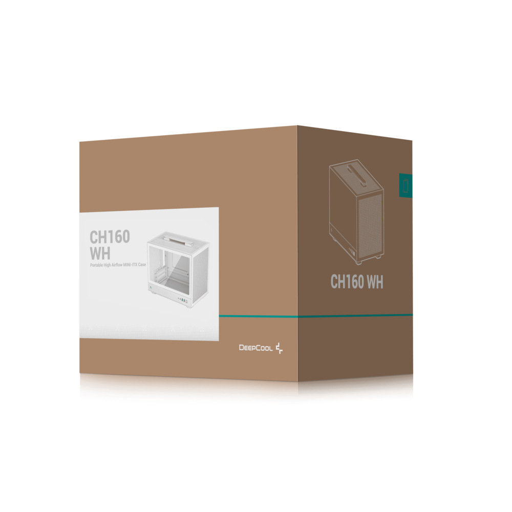 Корпус (CASE) DeepCool CH160 WHITE