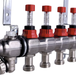 Коллектор Hansa на 2 контура с расходомерами