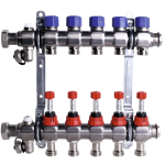 Коллектор Hansa на 2 контура с расходомерами