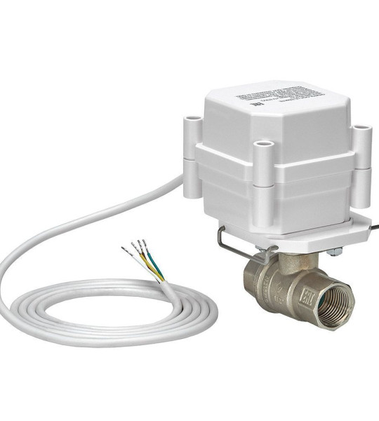 Кран шаровый с электроприводом (ШЭП) Gidrolock Ultimate 12V Tiemme 1" BS