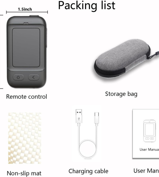 Phone Remote Touchpad Bluetooth-пульт ДУ с тачпадом для смартфона (Ring Remote)