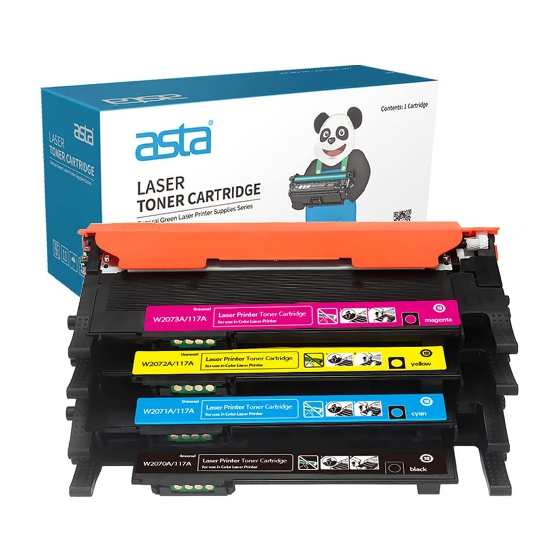 Картридж ASTA 117A (W2071A) с чипом
