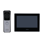 IP вызывная панель Wi‑Fi Dahua VTO2311R‑WP, 2‑канальная