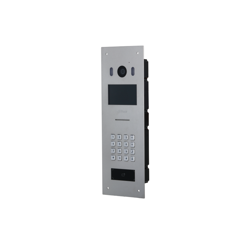 IP вызывная панель многоквартирная Dahua DHI‑VTO6521K, 4‑канальная