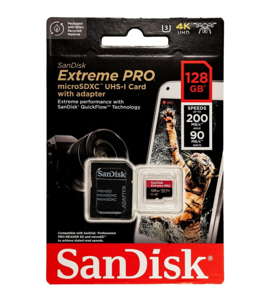 SanDisk Extreme PRO microSDXC 128GB