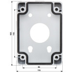 Коробка монтажная Dahua DH-PFA120-SG